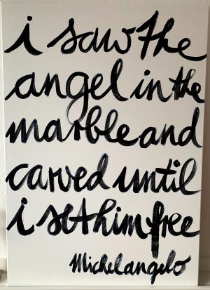 angel in the marble